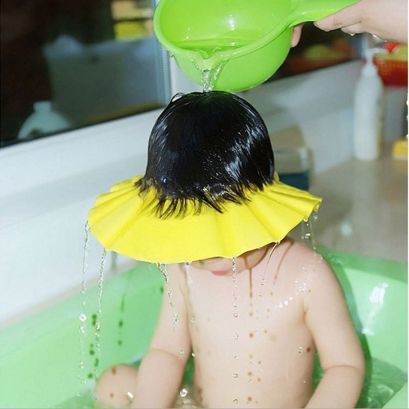 Visière chapeau pour douche bébé I ShampooCap™ - k-nini